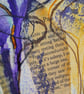 Art Card 5 x 7" Original Painting Keepsake Card Letterbox Gift - Image 4