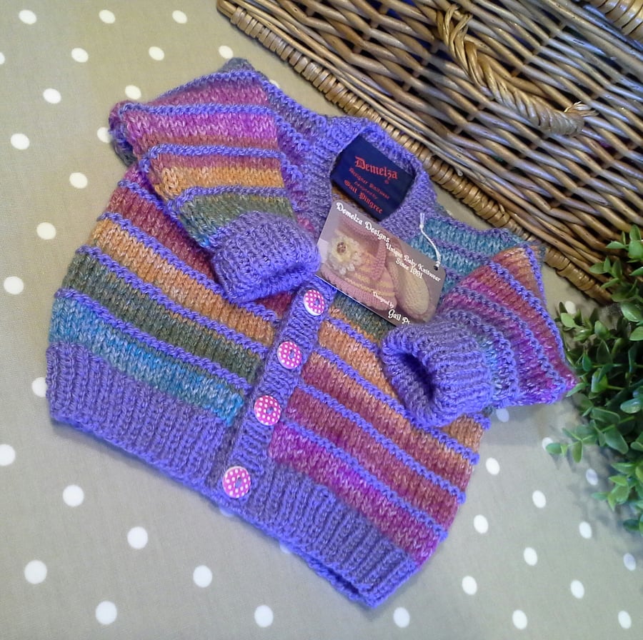 Baby Girl's Multicoloured Cardigan  9-18 months size