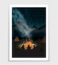 The Gathering Illustrated Art Print - Image 2