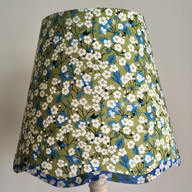 NEW Liberty Mitsy -Handmade Scalloped Lampshade 