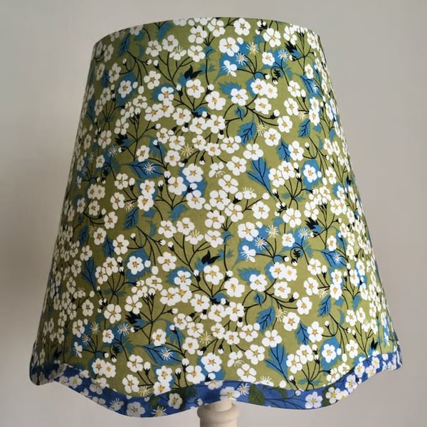 NEW Liberty Mitsy -Handmade Scalloped Lampshade 