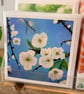 Floral Card - The White Collection - Apple Blossom - Image 1