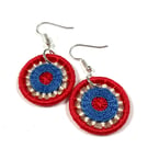 Dorset Button Earrings