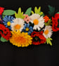 ''Summer Meadow'' Felt floral neckless - Image 2