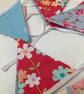 Mini bunting. Pinks and blues. - Image 3
