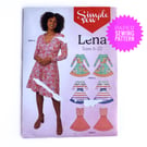 Paper Sewing Pattern, Lena Dress, New and Unopened