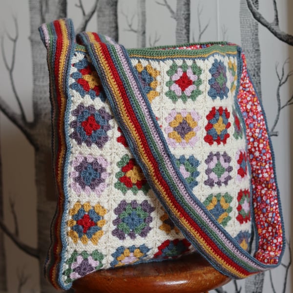 Crossbody Bag, crochet bag, boho bag, tote bag, shopping bag
