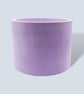 Large Lilac Round Plant Pot 15 cm, Handmade Indoor Planter - Image 10