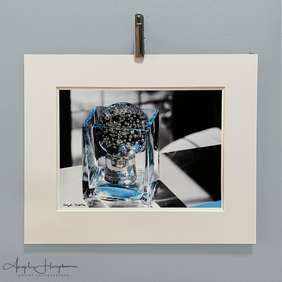 Photograph - Monochrome - Bubbling Out of the Box