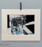 Photograph - Monochrome - Bubbling Out of the Box - Image 1