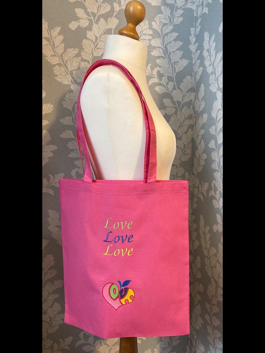 Tote bag - love love love 
