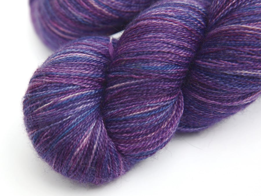 SALE - Promises - Silky Superwash Bluefaced Leicester laceweight yarn