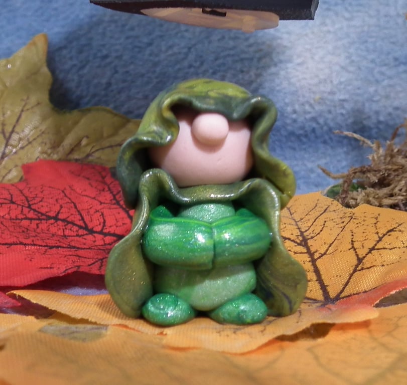 Little-Known-Gnome Master of Stealth Donald OOAK Sculpt