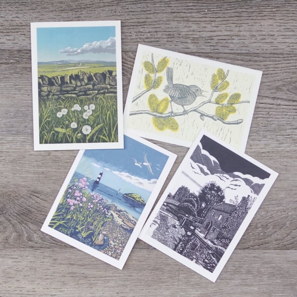 Greetings cards – 4 Card Set 1