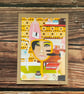 Retro 1960s Makeup Vanity A5 Greeting Card-  vintage Fashion keepsake art print