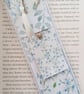 Handmade Bookmark Forget Me Not Flowers and Gift Tag - Image 4