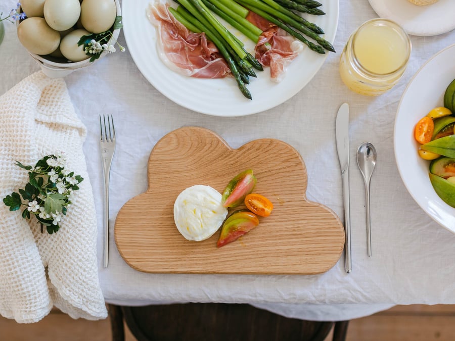 Wooden Serving Board - Cloud - Chopping Board - Breakfast Board - Toast Boards