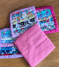 Lovely set of four pretty quilted coasters - Image 3