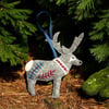 Eco friendly Christmas Felt Hanging Decoration Reindeer
