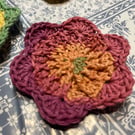 Reusable crochet cotton face pads (pack of 10)