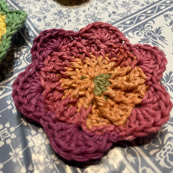 Reusable crochet cotton face pads (pack of 10)