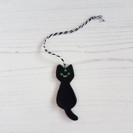 NEW Black Cat hanging decorations