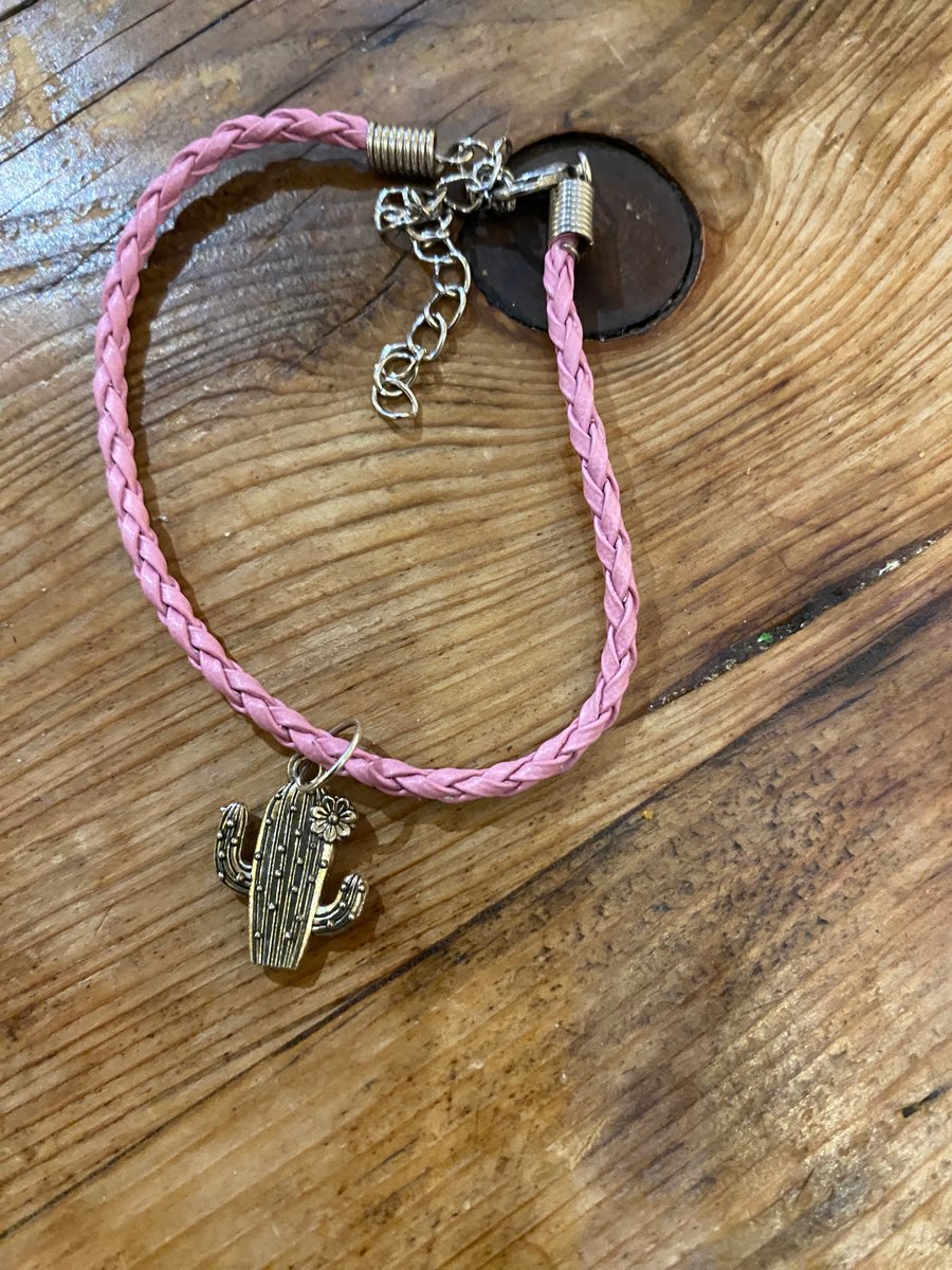  Pink Cactus Bracelet (649)