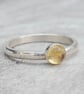 Citrine single stone ring - Image 2