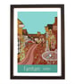 Farnham Surrey travel poster print by Susie West - Image 2