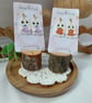 Cute ghost and pumpkin earrings - Image 4