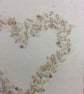 Golden Wedding Anniversary hand embroidered card - Image 2