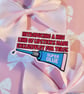 Trans Rights Sticker - Lipstick for Terfs - Image 1