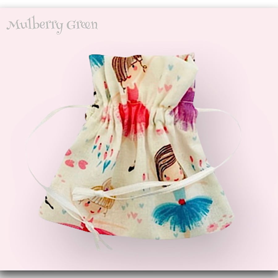 Reserved for Kat SALE ITEM - Ballet Dancers Ballet Class Bag