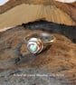 Fine Silver with Heart Ring - Image 1