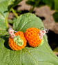Pumpkin earrings, Autumn earrings, Halloween jewellery, Orange jewellery  - Image 5