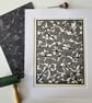 Linocut Print - Ginkgo - Nature Print - Limited Edition  - Image 6
