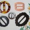 SALE 5 Vintage Buckles