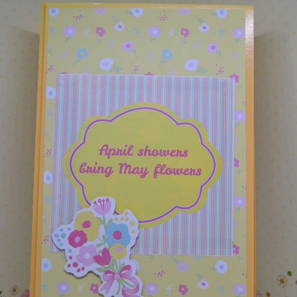 April Showers - Greetings Card