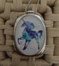Large Dancing Unicorn Pendant - Image 5