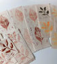 Autumn Leaves Lino Print Bundle - Misprints