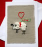 Valentine sheep card - Image 2