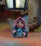 Tiny Winged Spry-Gnome 'Melody' OOAK Sculpt by Ann Galvin