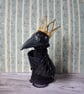 The Crow Queen large peg doll. - Image 3