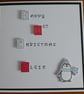 Personalised First Christmas Card - Penguin - Image 3