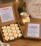 Orange Wax Heart Melts, Neroli, Petitgrain Essential Oil, Vegan, Coconut Wax - Image 1