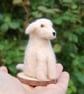 Needle felt wool Labrador Dog 8 cm tall, wool dog,  - Image 7