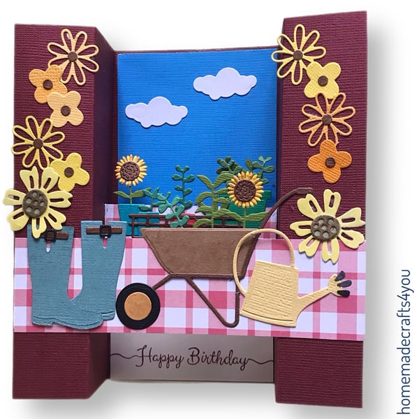 3D Garden Card