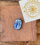 Handpainted Air Dry Clay Fish Pendant Charm - Image 4