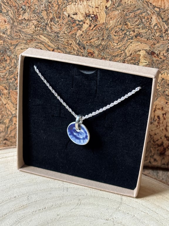 Handcrafted Pendant, Unique Handmade Necklace, Sustainable Gift with History.
