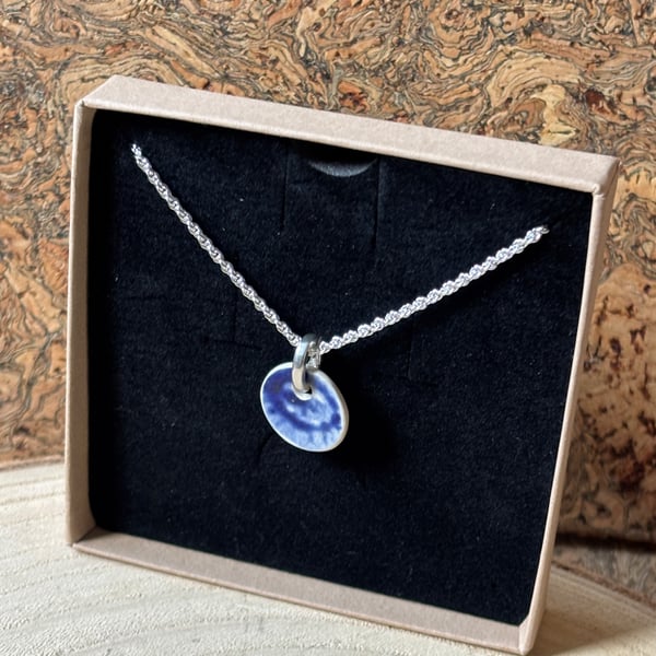 Handcrafted Pendant, Unique Handmade Necklace, Sustainable Gift with History.